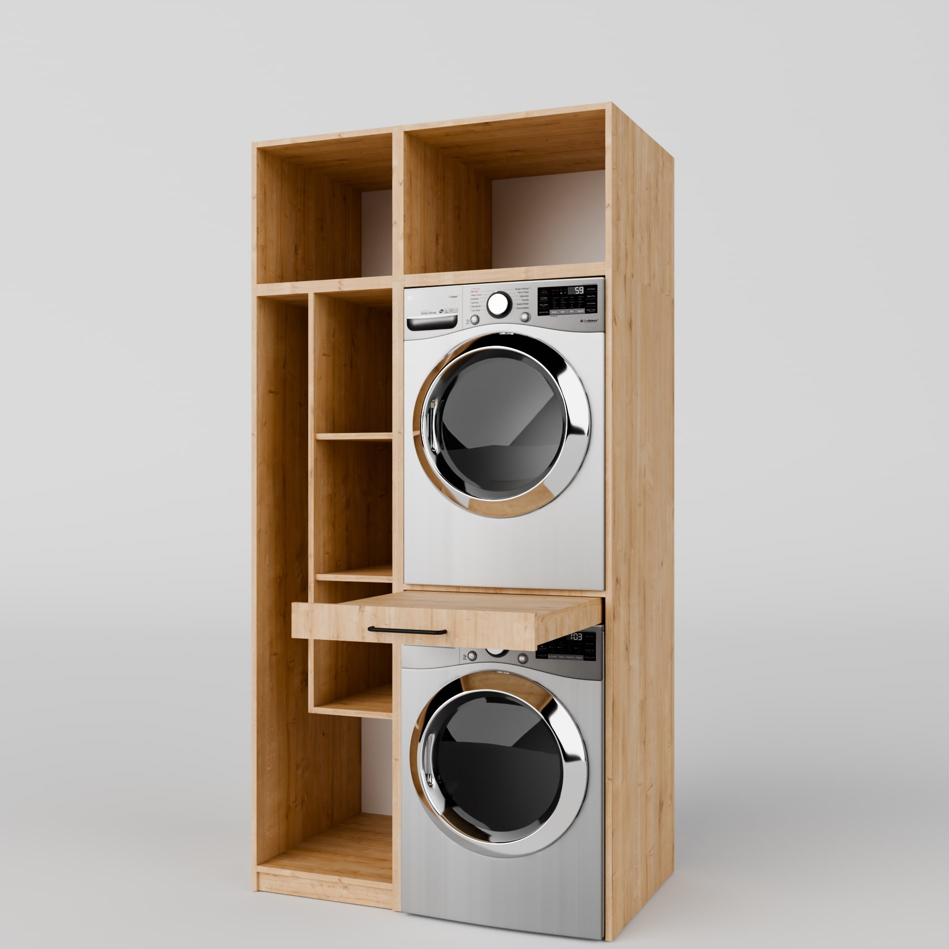 Laundry Station – Çamaşır ve Kurutma Makinası Modülü – MRH03 - Adaptx